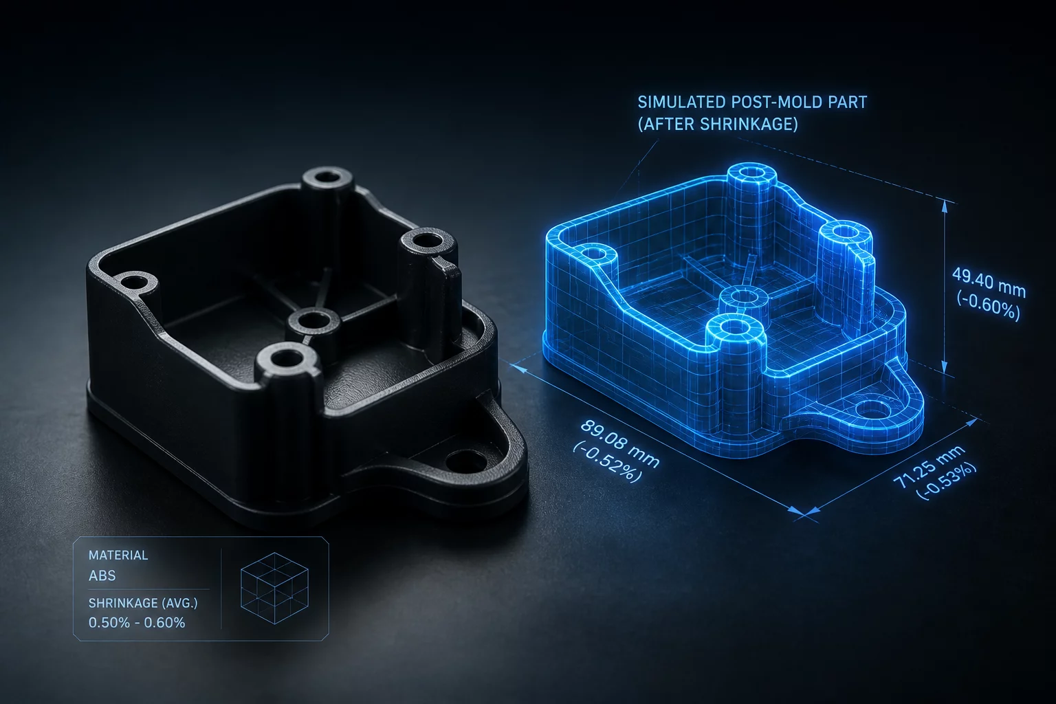 Material Shrinkage In Small Runs